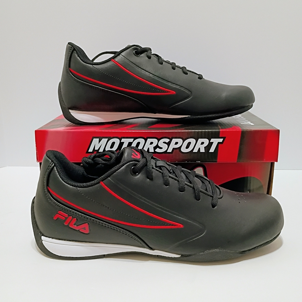 Fila Forlani Outline Men's Black Motorsport Style Sneakers